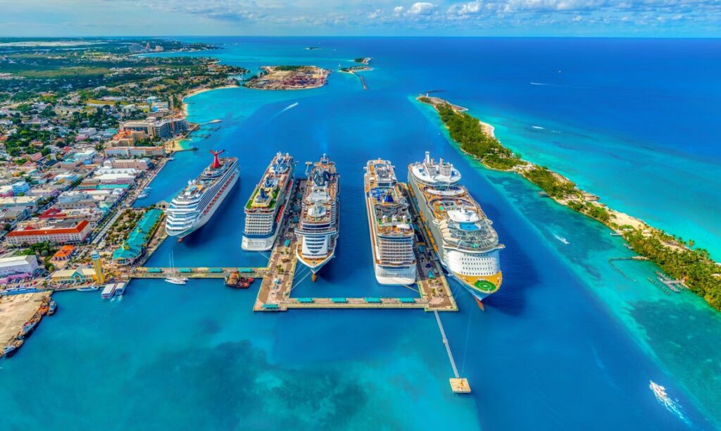 Sail - Cruise Ships in Bahamas