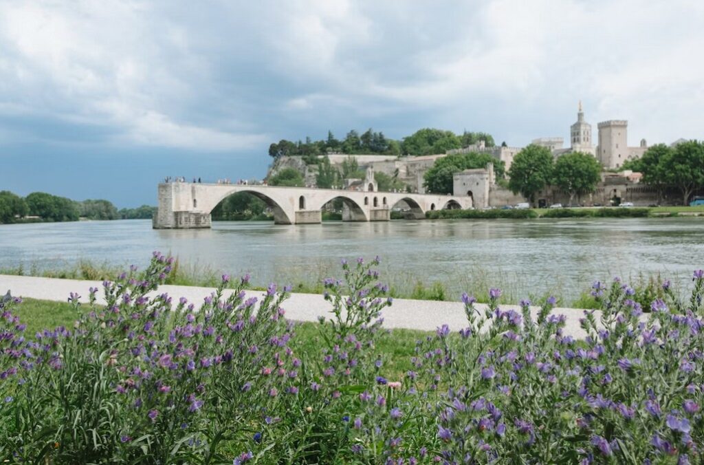Avignon-Rhone River