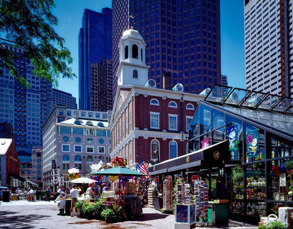 America - Faneuil hall in Boston